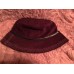 NWT $148 Coach Hamptons Leather Suede Purple Bucket Hat Size P/S  eb-28025431